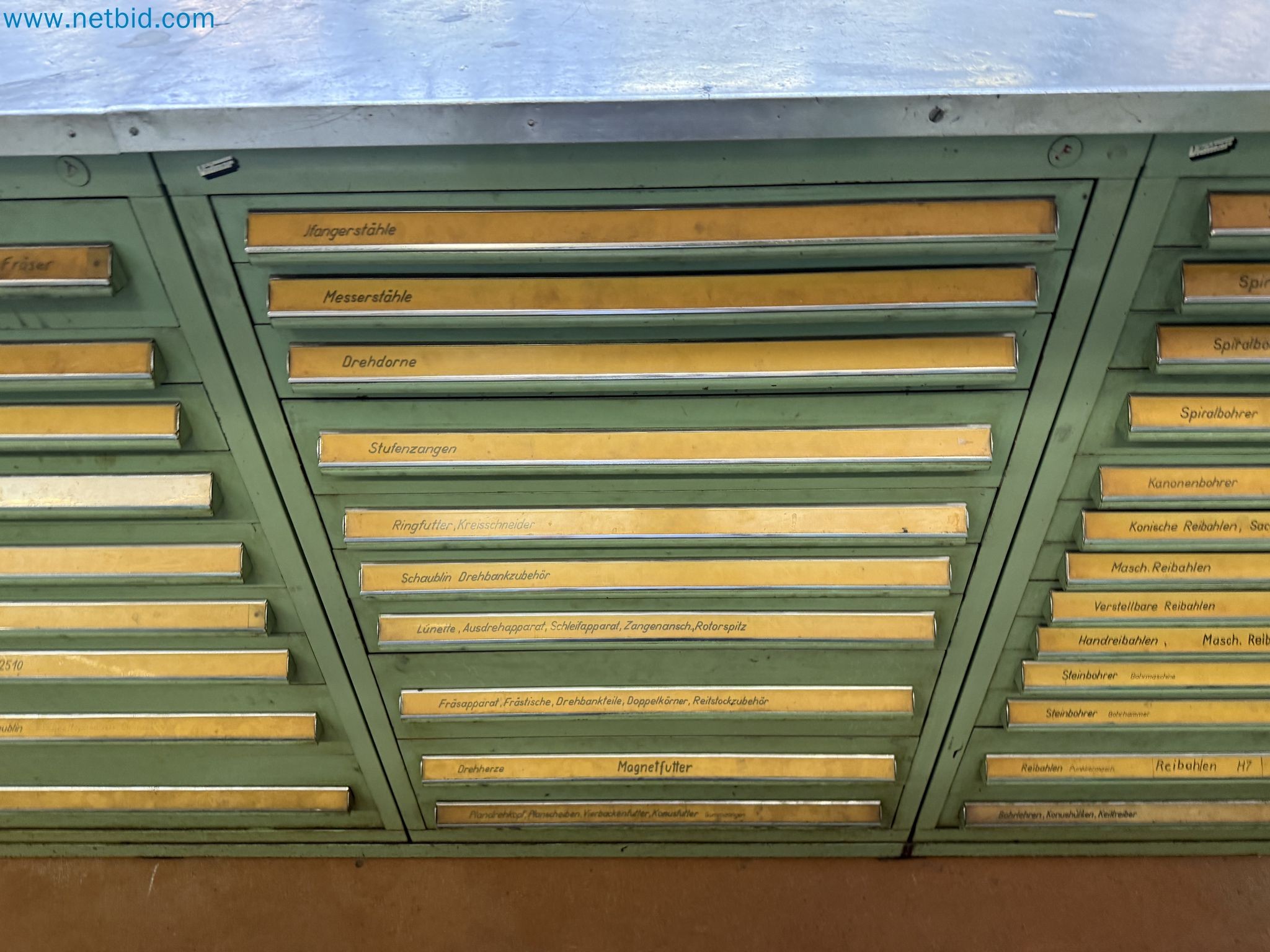 Inhalt Schubladenschrank